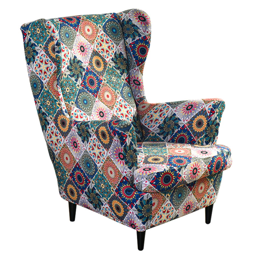 Pokrowiec na fotel USZAK WZORY Mandala