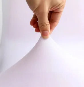 Pokrowiec na krzesło bankietowe 190gsm GŁADKI Biały